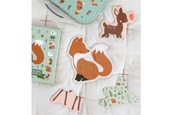 ALLC Puzzle PGPUFF05 Forest friends 5-teilig