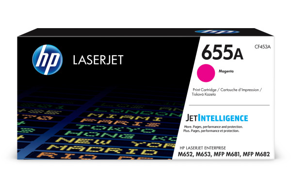 HP Toner-Modul 655A magenta CF453A CLJ Enterprise M652 10'500 S.