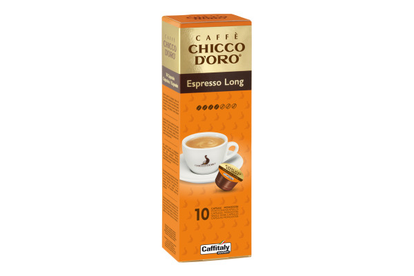 CHICCO D' Caffitaly Kapseln 802031 Espresso long 10 Stk.