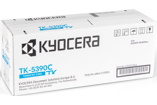 KYOCERA Toner-Modul cyan TK-5390C Ecosys PA4500cx 13'000 Seiten