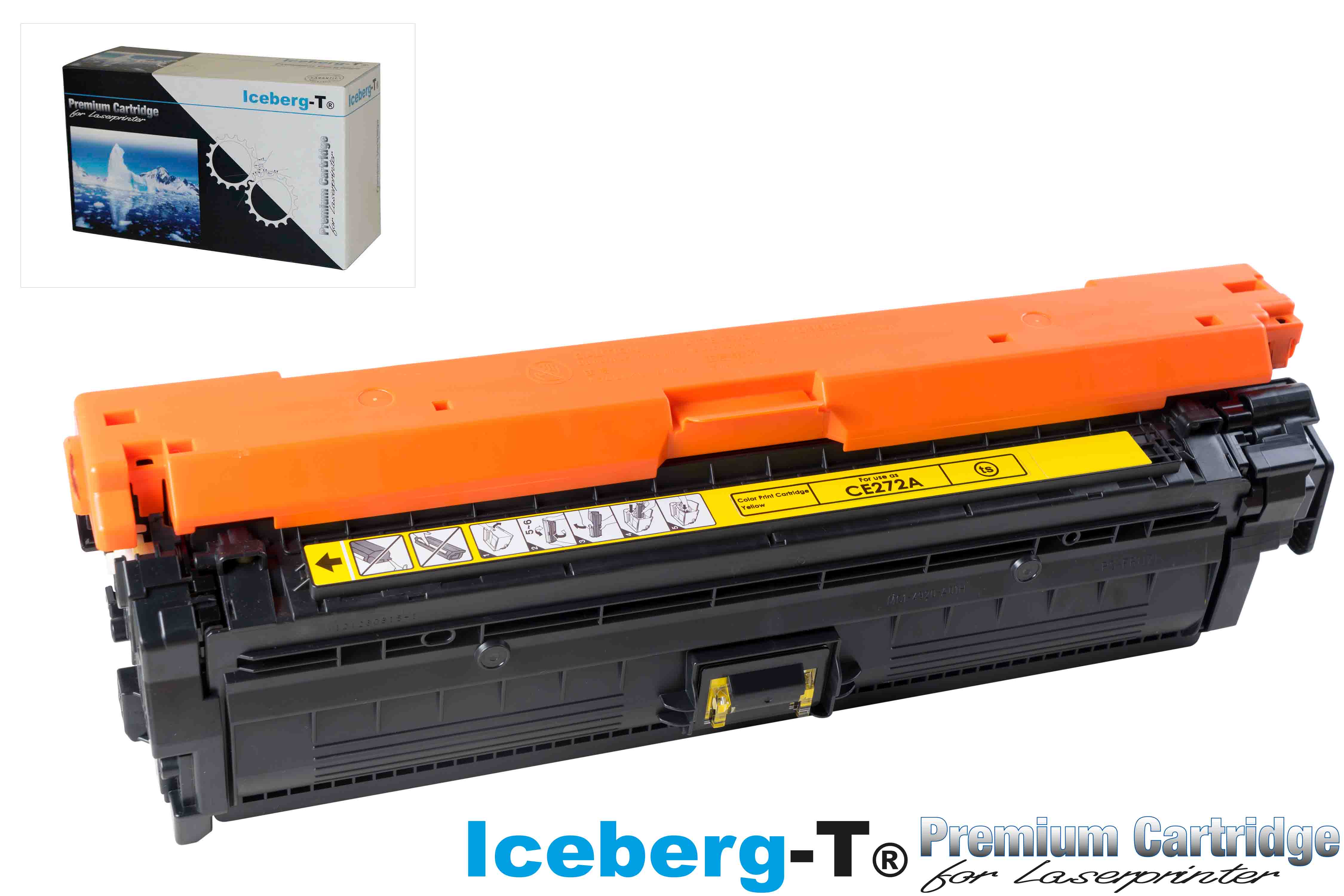 Iceberg-T Toner CE272A / 650A 15'000 Seiten, yellow