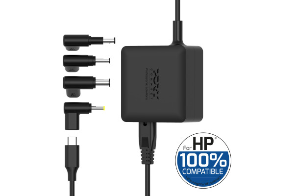 PORT PowerSupply 65W-HP,GaN 904065HPE Black