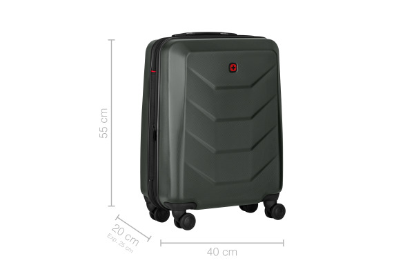 WENGER Prymo Carry-on 36l 653635 Hardside Case anthracite