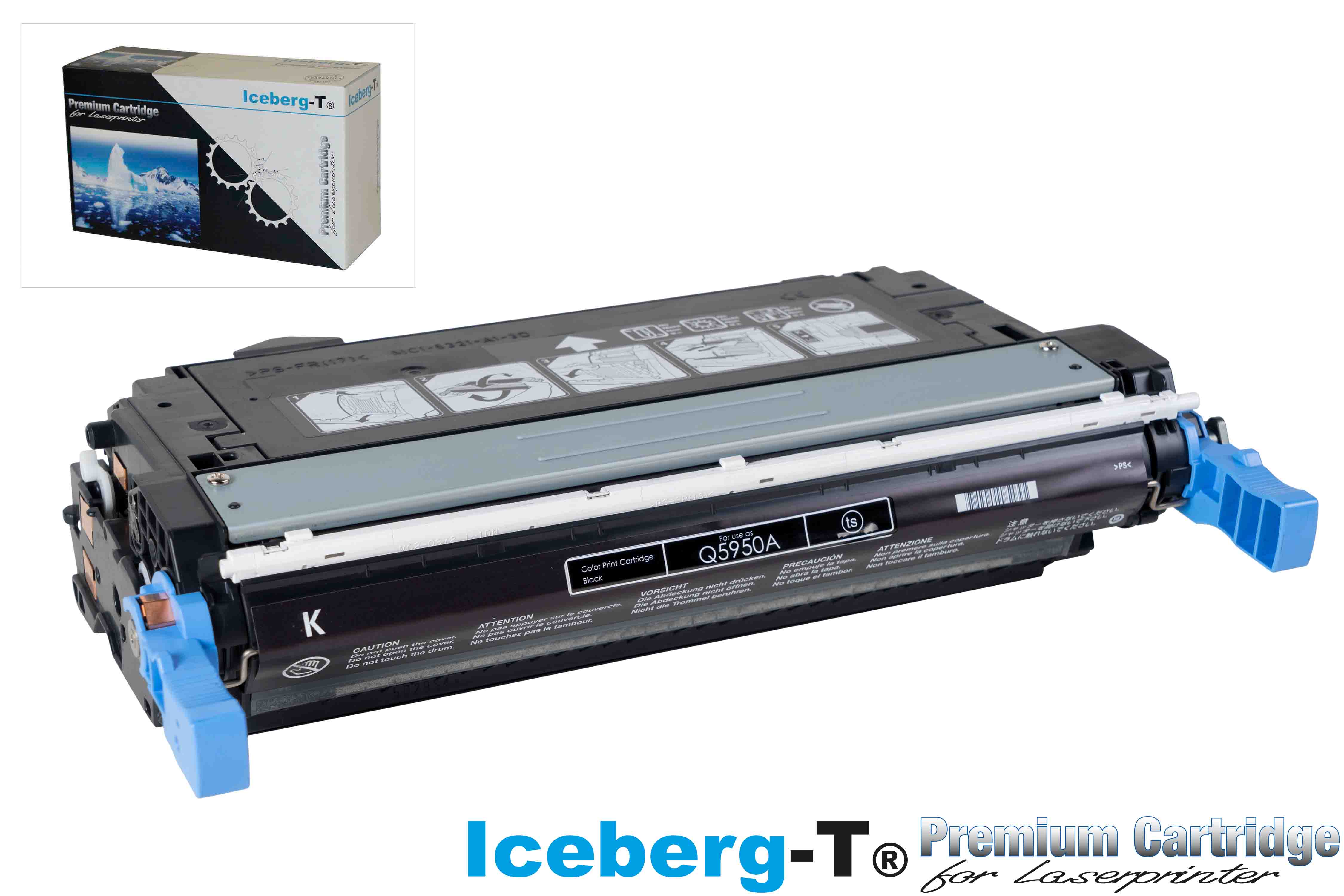 Iceberg-T Toner Q5950A / 643A 11'000 Seiten, black