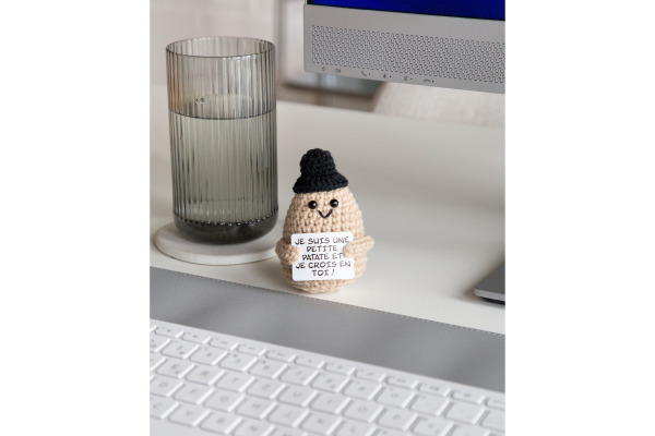 I AM CREA Positive Potato Français 10cm 1000-1459 beige