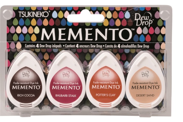 KNORR Stempelkissen Memento 3.5x5cm 211511945 multicolor 4 Farben