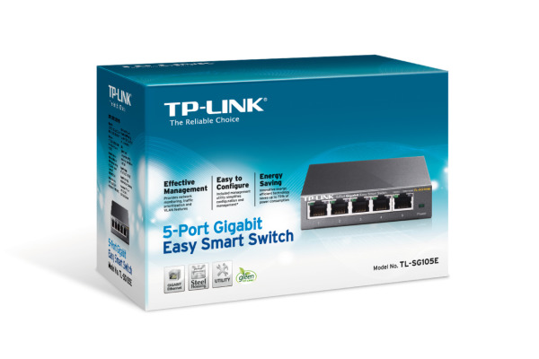 TP-LINK 5-Port Gigabit Smart Switch TLSG105E