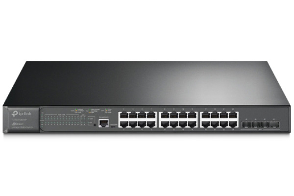 TP-LINK 24-Port Gigabit Switch SG3428XMP with 24-Port PoE