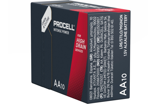 DURACELL Batterie PROCELL 3016mAh PC1500 AA, LR06 10 Stück