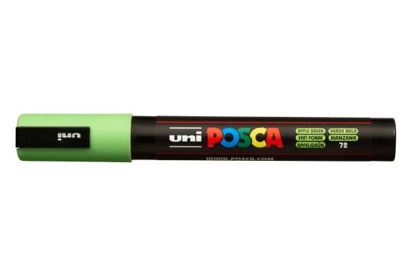 POSCA Marker 1.8-2.5mm PC5M apfelgrün, Rundspitze