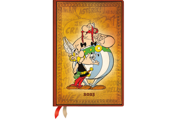 PAPERBLAN Agenda Asterix & Obelix 2025 DHD5990 1W/1S VSO Mini HC DE 14x9.5cm