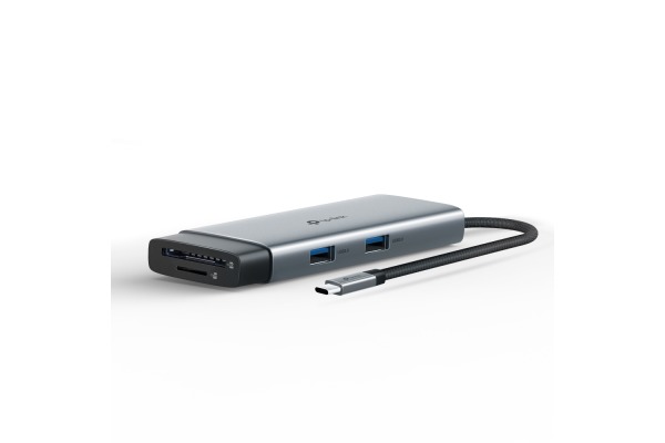 TP-LINK USB-C 7-Port Hub UH7020C HDMI 4K,USB-A&C, PD 100W,SD