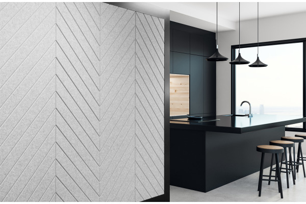 SUONO Wandelement 240x120x1.2cm U12.1350 STRUCTURE, grün 2 Stk.