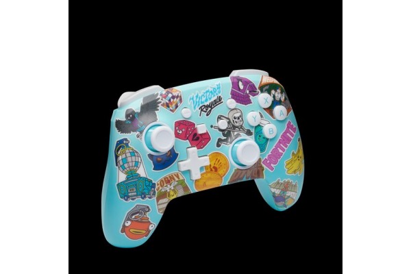 POWERA Enhanced Wireless Ctrl. NSGP0290- NSW, Sticker Mania-Fortnite
