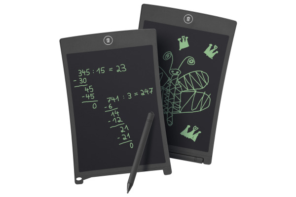 WEDO LCD Schreib- und Maltafel 66908501 8.5 Zoll schwarz