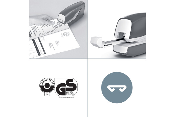 LEITZ Elektrohefter NeXXt WOW 5566 55661026 rot 10 Blatt