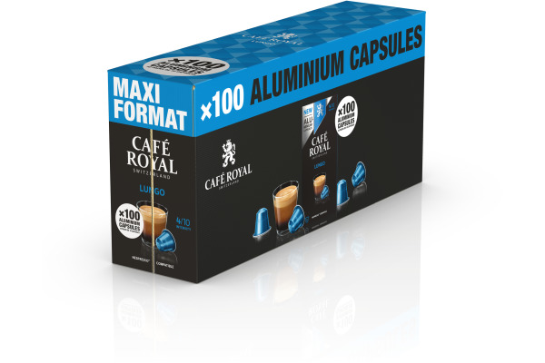 CAFEROYAL Kaffeekapseln XXL 10184804 Lungo 100 Stk.