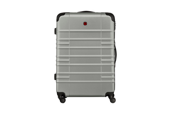 WENGER Amplar Hardside Luggage Silver 653306 3er Set S M L Banderole