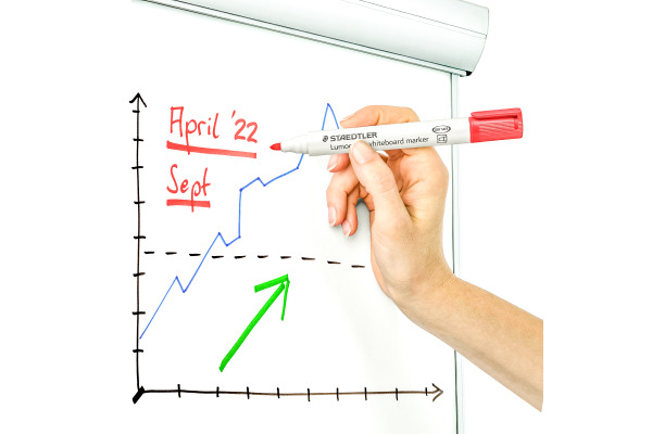 STAEDTLER Whiteboard Marker 2mm 351WP4 4er Etui