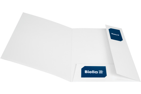 BIELLA Präsentationsmappe Pearl#1 18640001U weiss 225x315mm