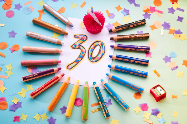 STABILO Farbstifte Woody 3 in 1 880/10-3 30 Years 10 Stück