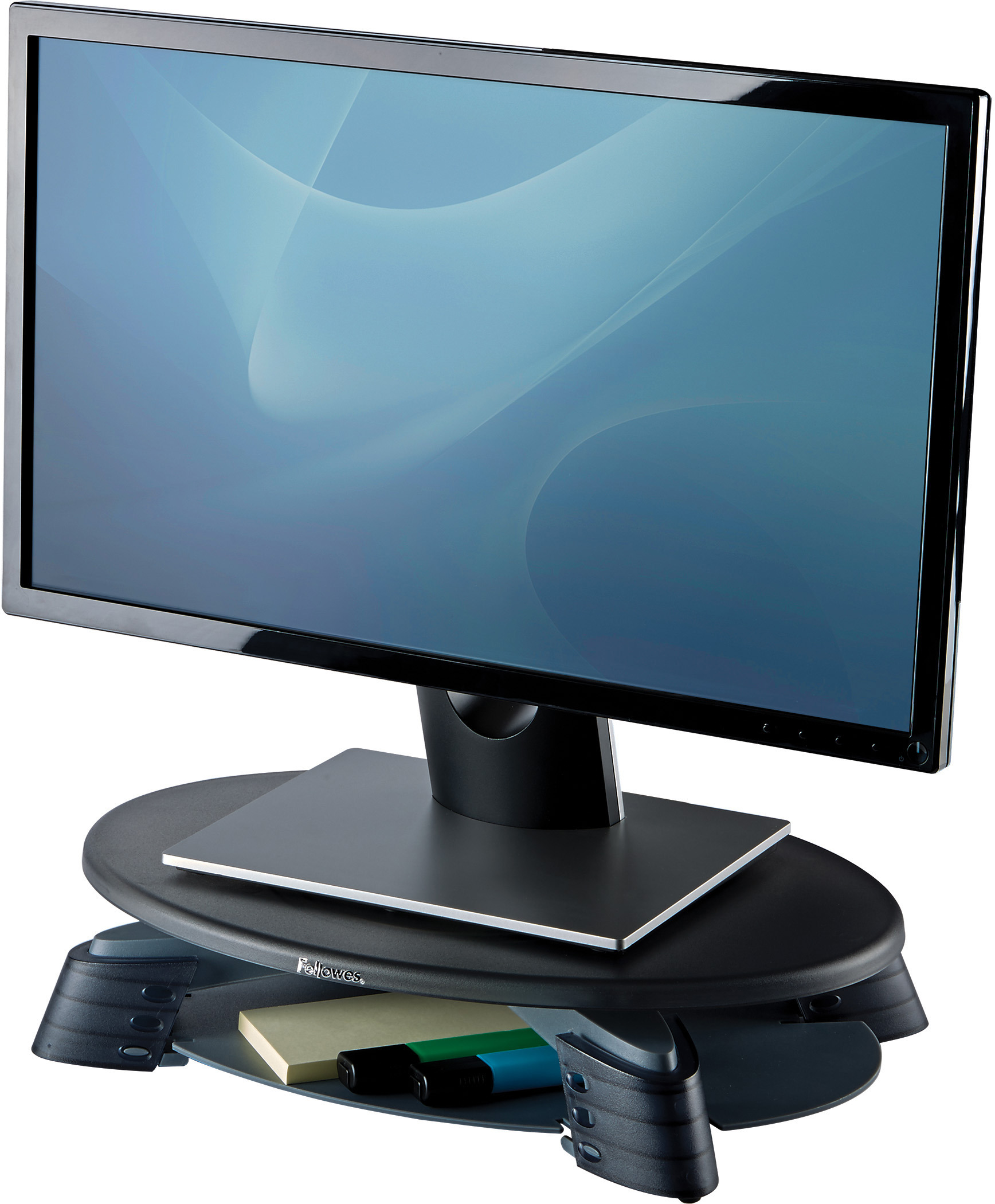 FELLOWES Monitorständer TFT/LCD 91450 76-144x424x288mm graphit