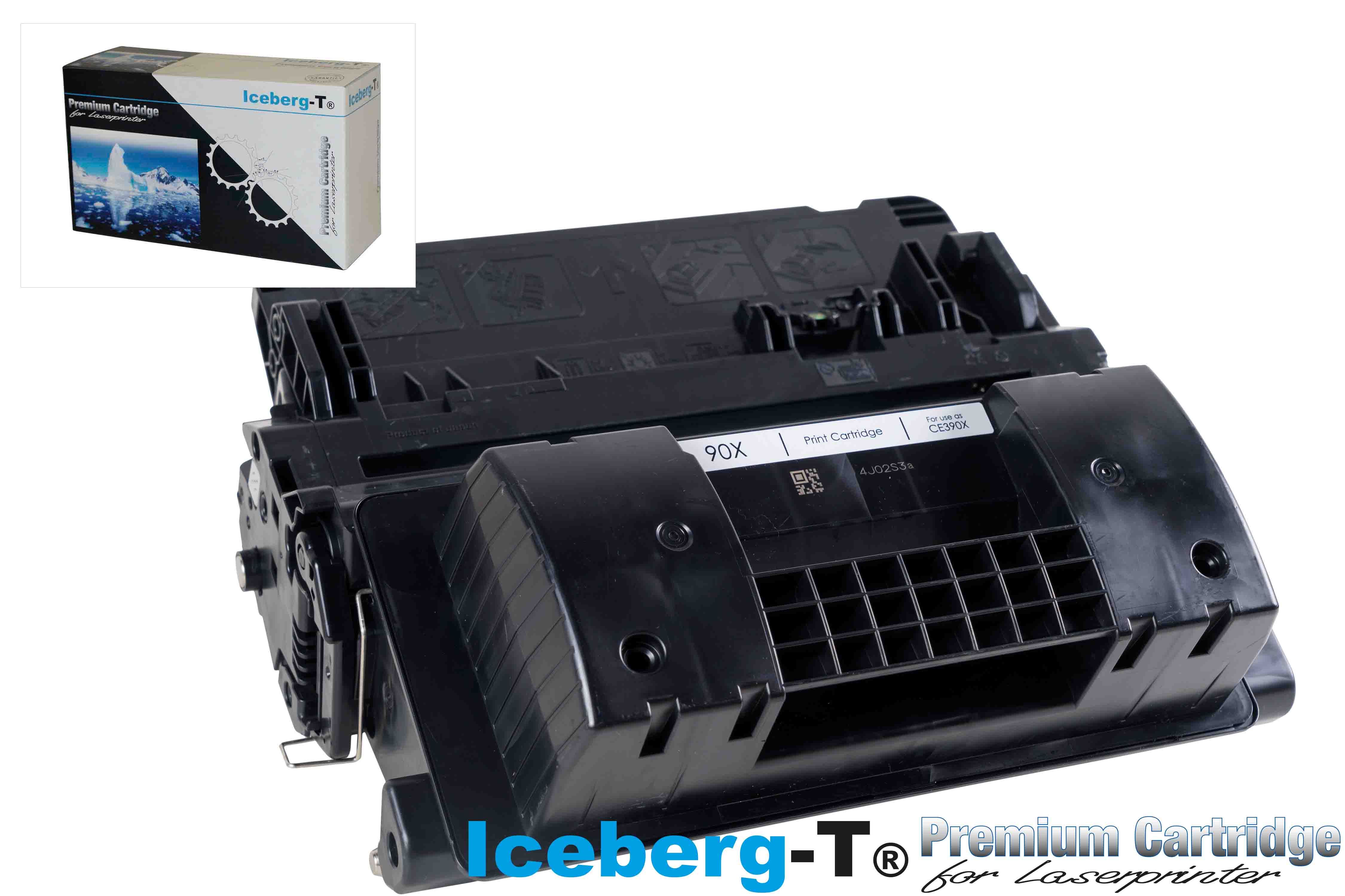Iceberg-T Toner CE390X 24'000 Seiten, schwarz