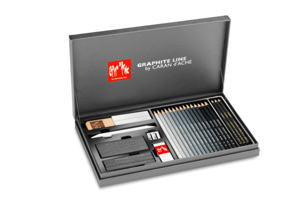 CARAN D'A Graphite Line Gift Box Set 3000.415 assortiert