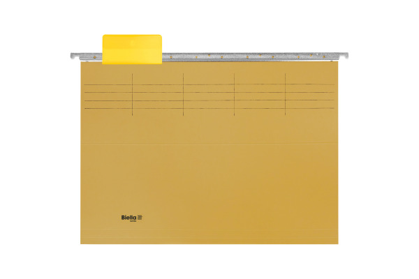 BIELLA Hängemappen-Set A4 27125520U gelb 32x25cm 25 Stück