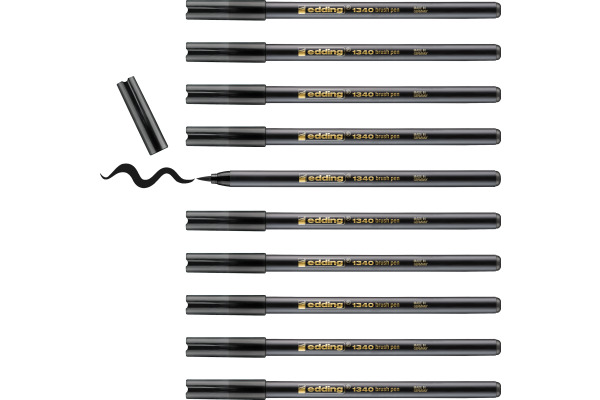 EDDING Brushpen 1340 1340-001 schwarz