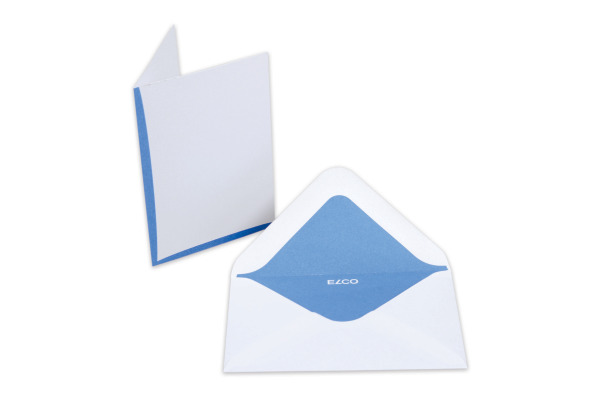 ELCO Couverts/Karten Prestige C7/A7 71717.12 2x7 Stk. blau