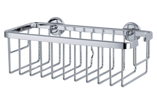 TESA Aluxx Duschkorb 402010000 chrome, selbstklebend