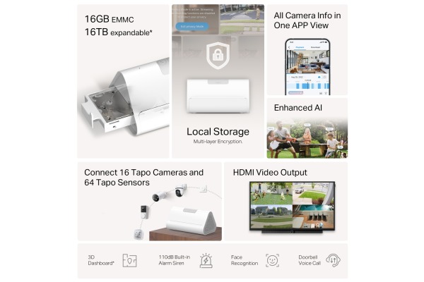 TP-LINK Smart Home Base TAPO H500