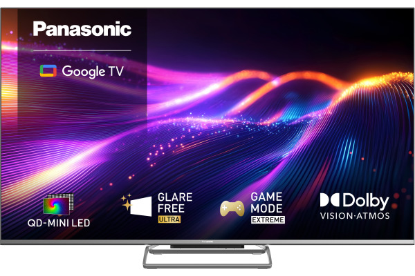 PANASONIC 55 Inch 4K UHD QD-Mini LED TN55W95CE Google TV, 144 Hz