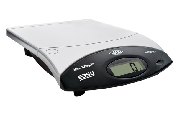 WEDO Briefwaage Easy 482200 Tragkraft bis 2kg 20.7x16x4cm
