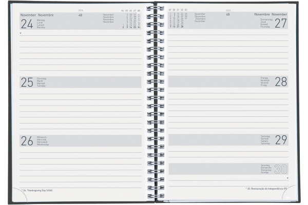 BIELLA GA Dispo Term Savana 2026 808591270 1W/2S grau ML 14.5x20.5cm