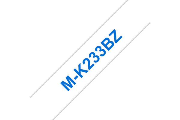 PTOUCH Band, nicht lam. blau/weiss M-K233BZ zu PT-65/75/85/110 8mx12mm
