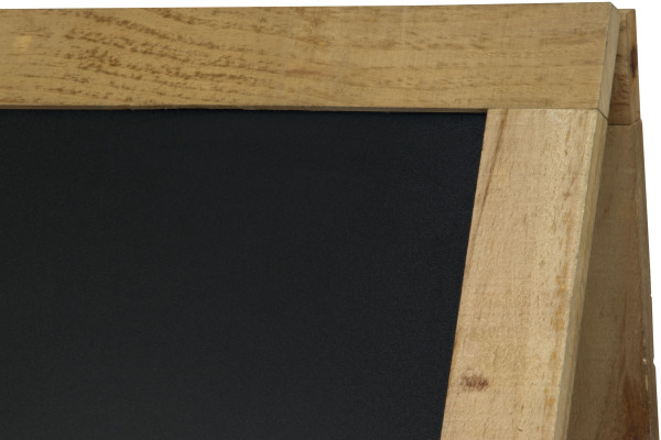 SECURIT Gehwegtafel m. Holzrahmen SBS-N-135 131x72.2x72cm
