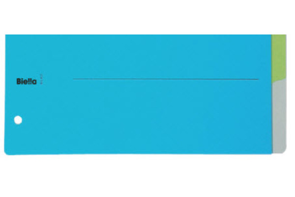 BIELLA Kartonregister A4 46140500U bunt 5-teilig