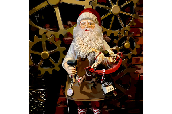 COPPENRAT A4 Adventskalender 72623 Christmas Imaginarium