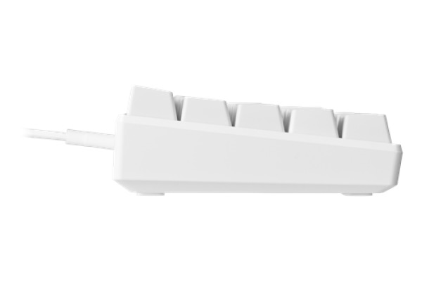 DELTACO TKL Gaming Keyboard mech RGB GAM075WCH red switch, CH-Layout, white