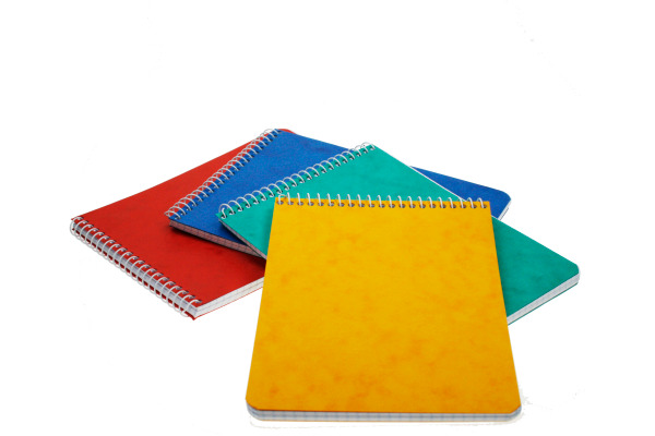 BÜROLINE Spiralheft A7 532585000 ass., quer, kariert 48 Blatt