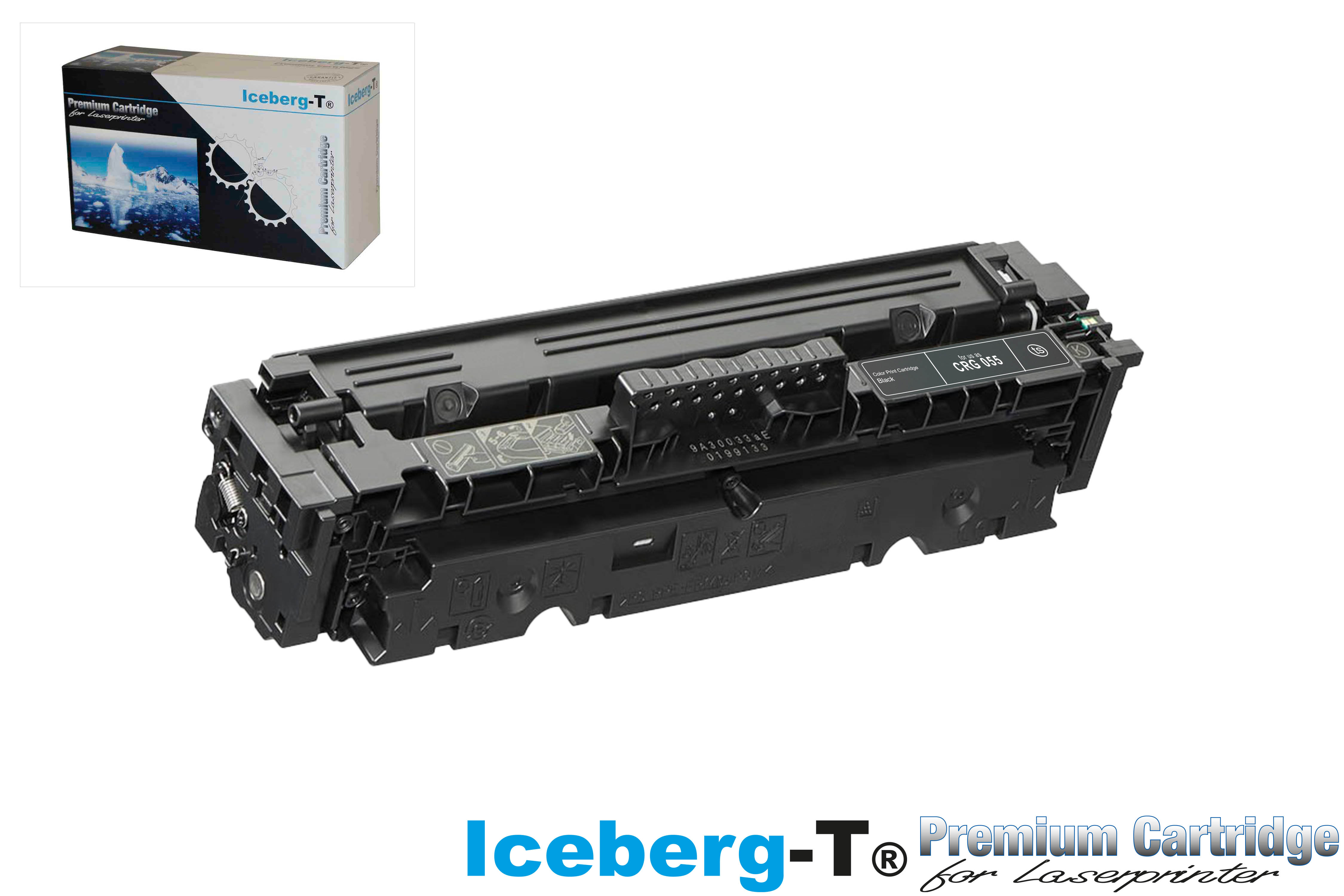 Iceberg-T Toner CRG 055B 2'300 Seiten, black