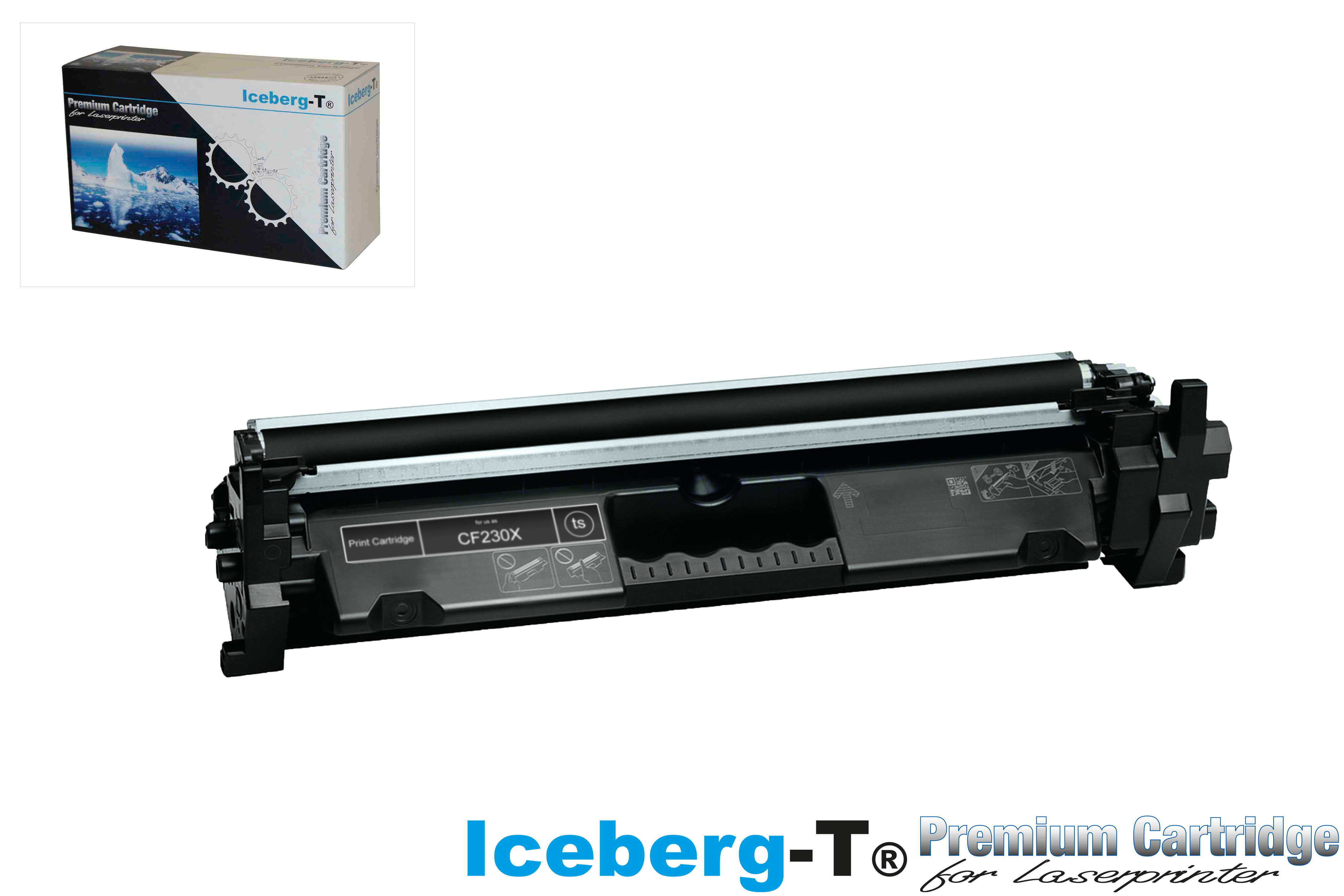 Iceberg-T Toner CF230X 3'500 Seiten, schwarz