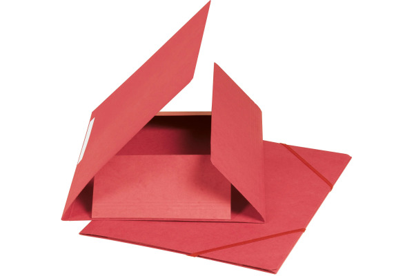 BIELLA Gummibandmappe A4 17840045U rot, 590gm2 220 Bl.