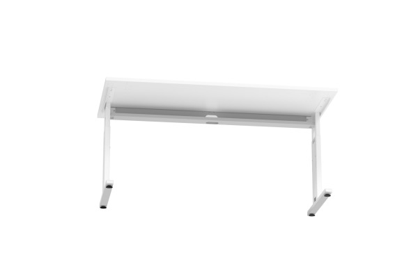 APOLLO Bürotisch ZERO 120x67cm VOS612/W weiss/weiss