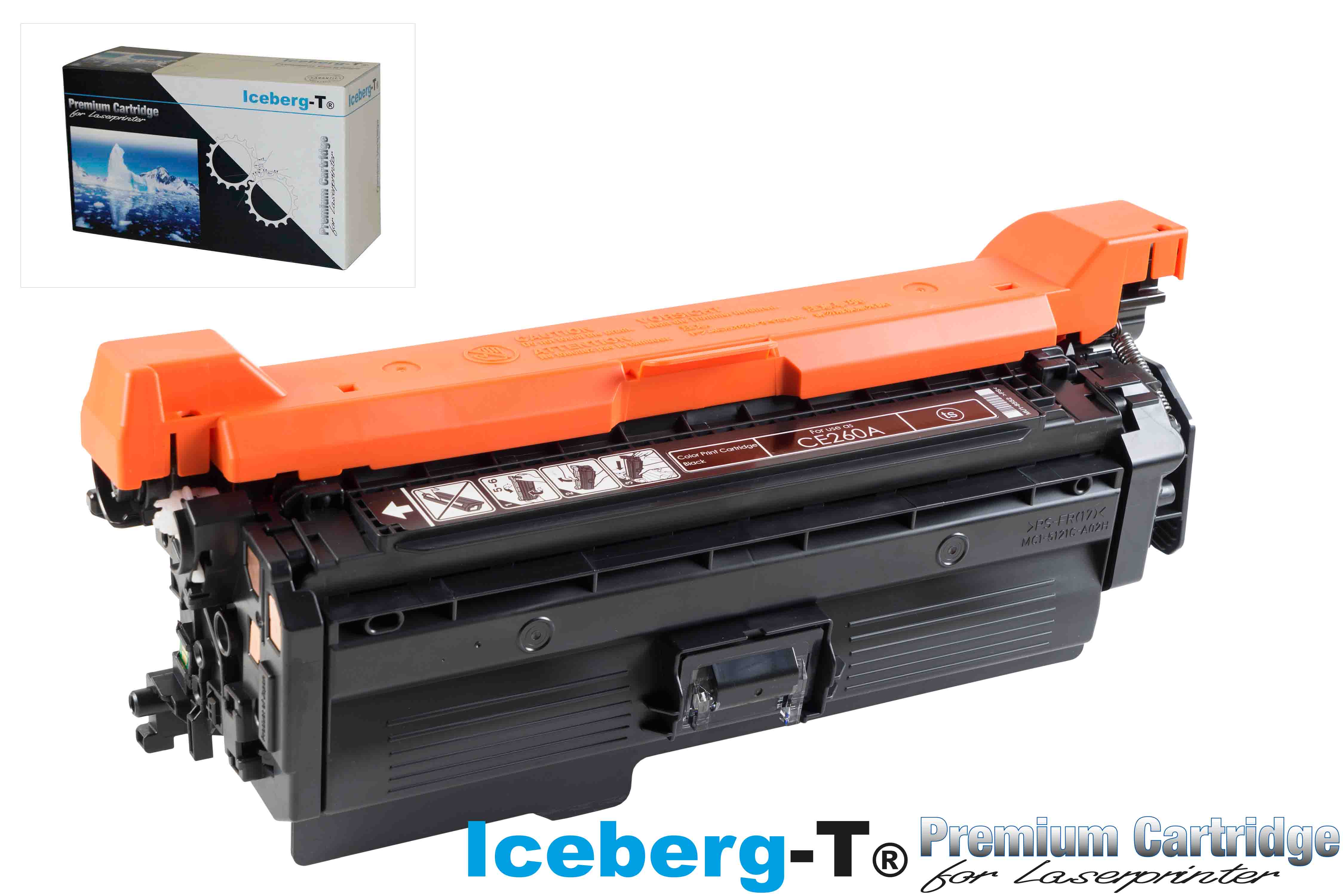 Iceberg-T Toner CE260A / 647A 8'500 Seiten, black