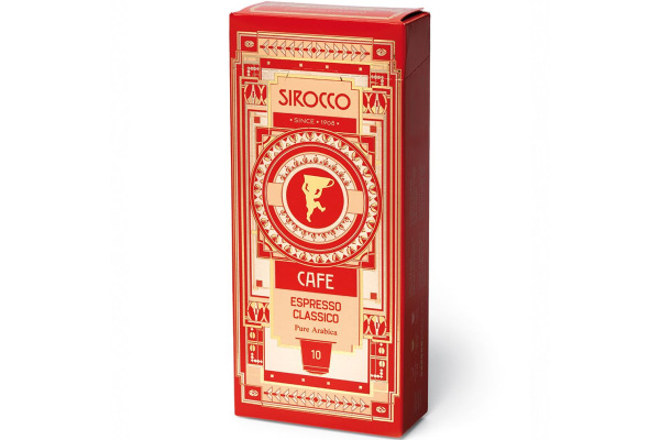 SIROCCO Kaffeekapseln 2901 Espresso Classico 10 Stk.