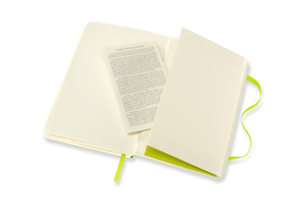 MOLESKINE Notizbuch Classic SC Pocket 420850970 liniert,limetten grün,192 S.