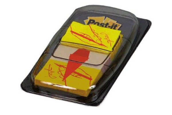 POST-IT Index Tabs 25,4x43,2mm 680-31 Sign here/50 Tabs